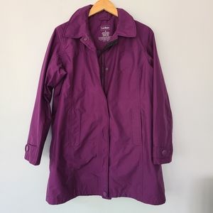 L. L. Bean Rain Jacket/Windbreaker Size Small